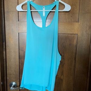 Fabletics tank top - blue - size XL